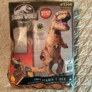 Inflatable Jurassic World T-Rex adult costume